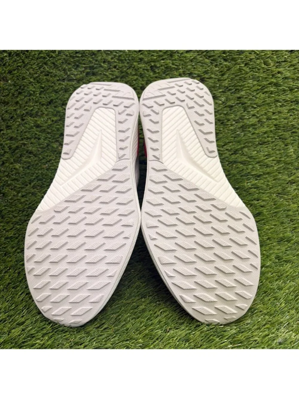 Allbirds Tree Gliders Womens Size 8.5 White Red Athletic Running Shoes Sneakers